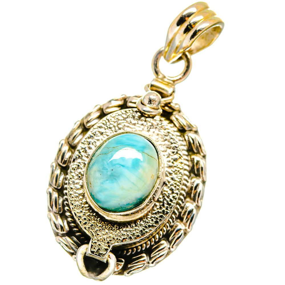 Larimar Pendants handcrafted by Ana Silver Co - PD14501