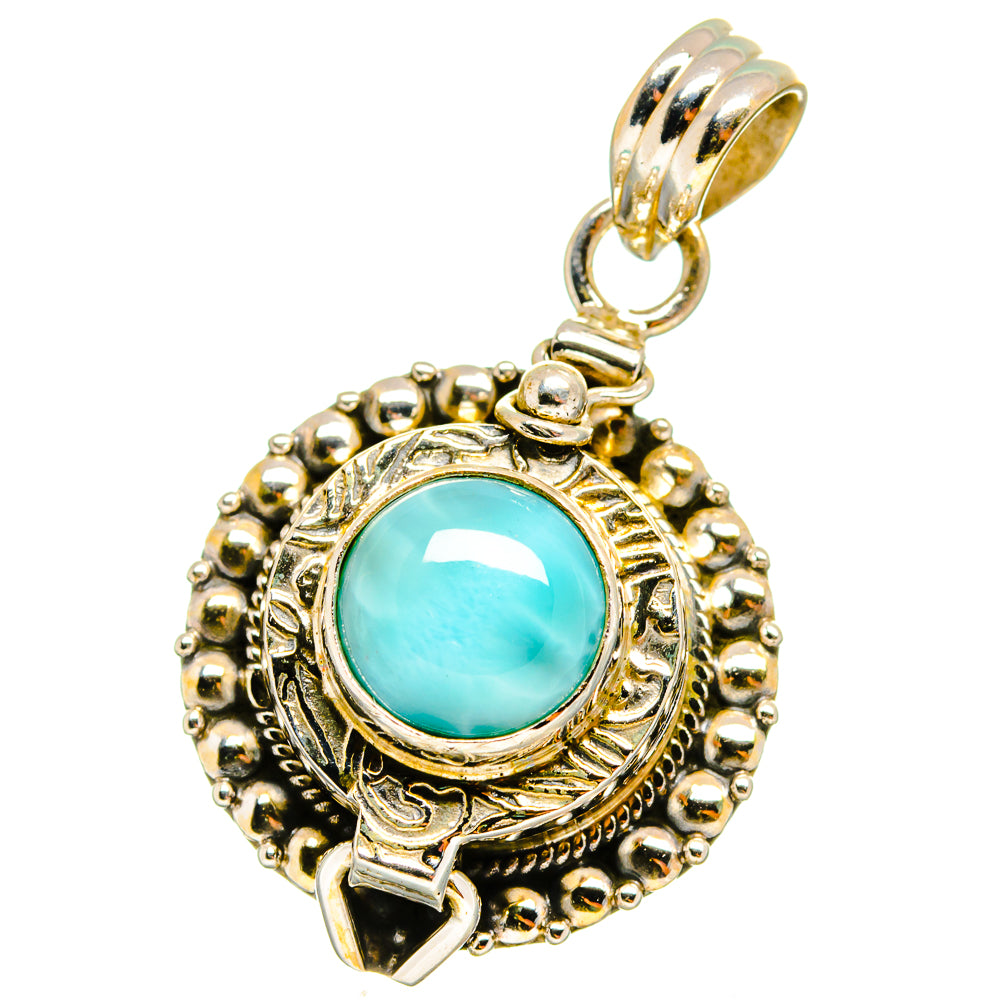 Larimar Pendants handcrafted by Ana Silver Co - PD14502