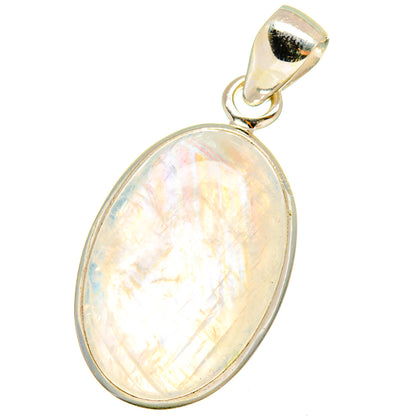 Rainbow Moonstone Pendants handcrafted by Ana Silver Co - PD14506