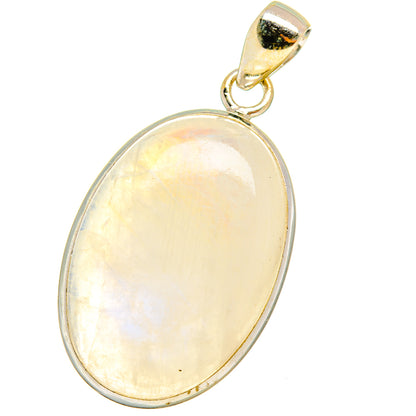 Rainbow Moonstone Pendants handcrafted by Ana Silver Co - PD14508