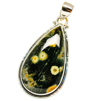 Ocean Jasper Pendants handcrafted by Ana Silver Co - PD14513