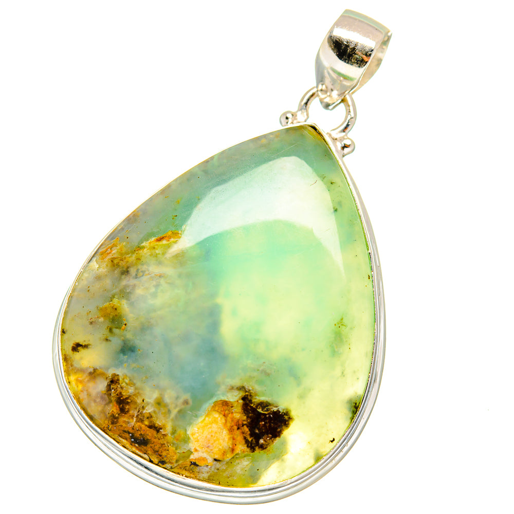 Peruvian Opal Pendants handcrafted by Ana Silver Co - PD14526
