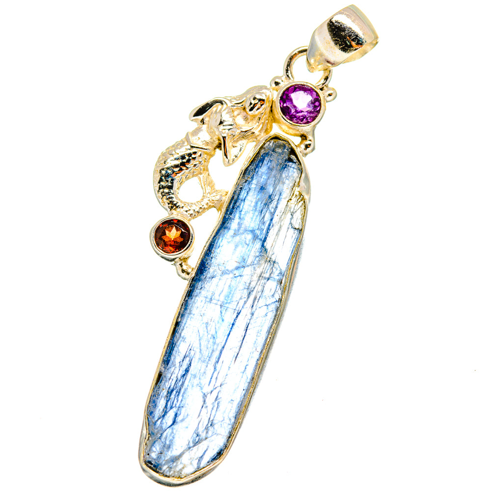 Kyanite Pendants handcrafted by Ana Silver Co - PD14539