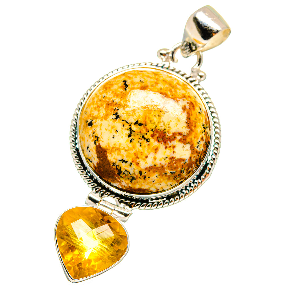 Picture Jasper Pendants handcrafted by Ana Silver Co - PD14556