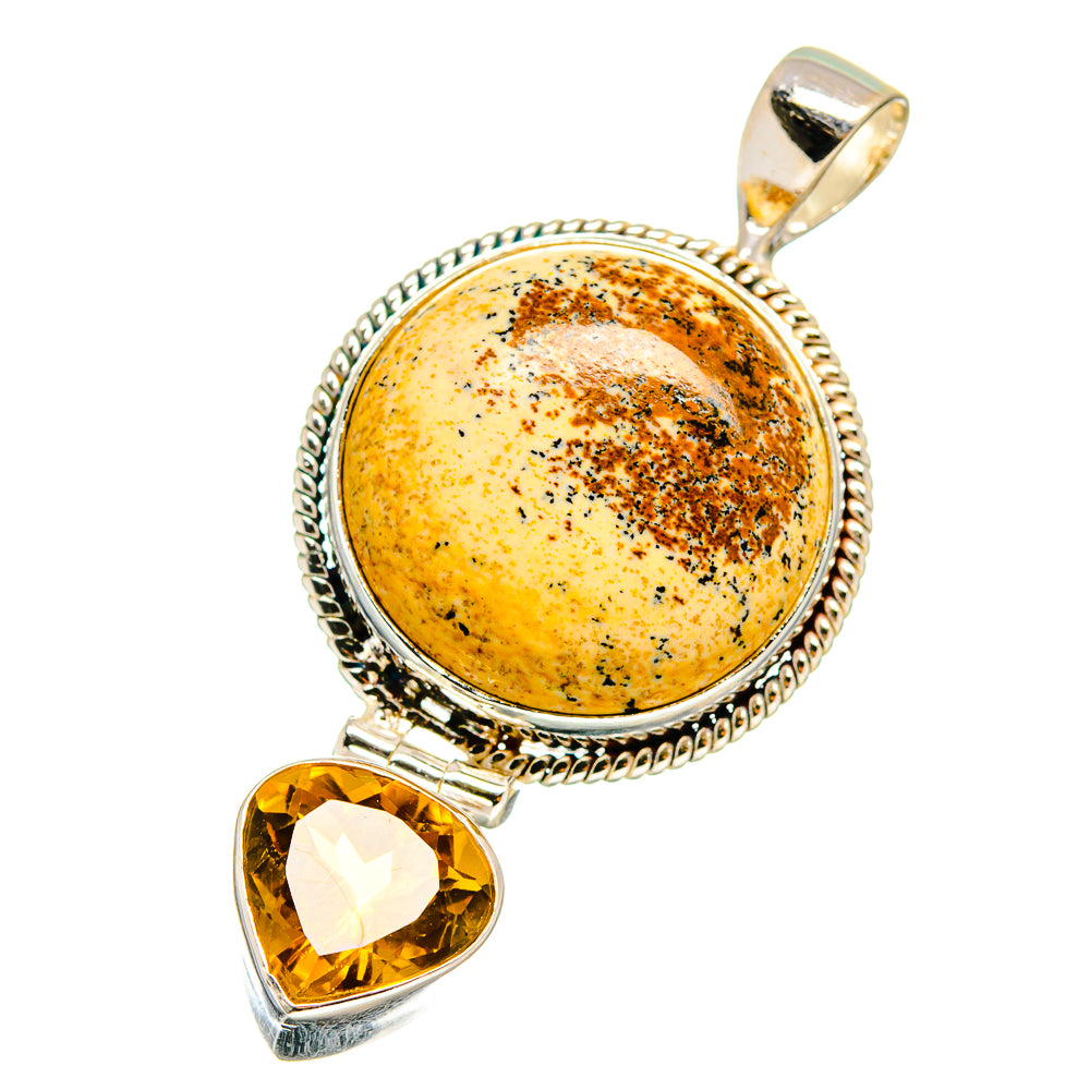 Picture Jasper Pendants handcrafted by Ana Silver Co - PD14558