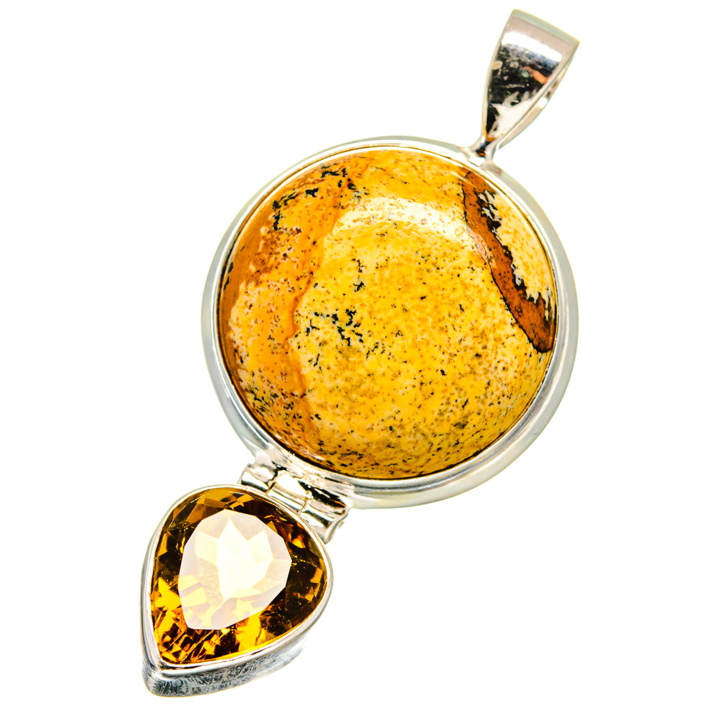 Picture Jasper Pendants handcrafted by Ana Silver Co - PD14560