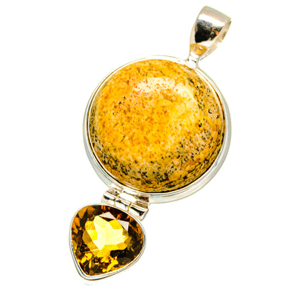 Picture Jasper Pendants handcrafted by Ana Silver Co - PD14561