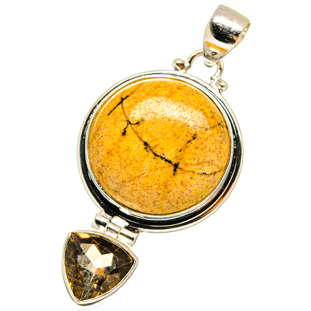 Picture Jasper Pendants handcrafted by Ana Silver Co - PD14564 - Photo 2