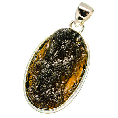 Tektite Pendants handcrafted by Ana Silver Co - PD14571
