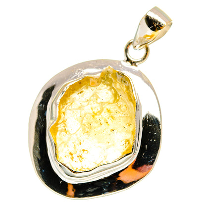 Libyan Desert Glass Pendants handcrafted by Ana Silver Co - PD14591