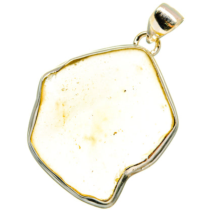 Libyan Desert Glass Pendants handcrafted by Ana Silver Co - PD14601