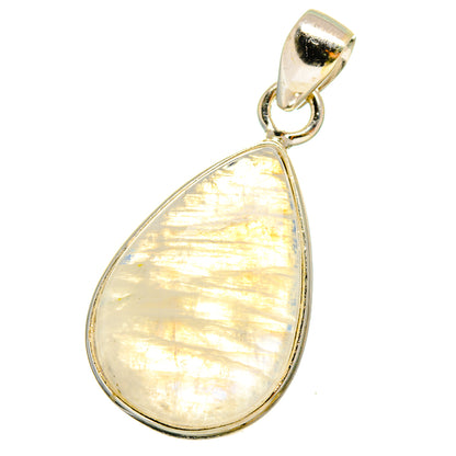 Rainbow Moonstone Pendants handcrafted by Ana Silver Co - PD14606