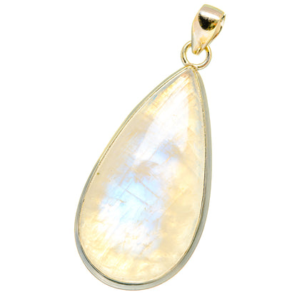 Rainbow Moonstone Pendants handcrafted by Ana Silver Co - PD14614