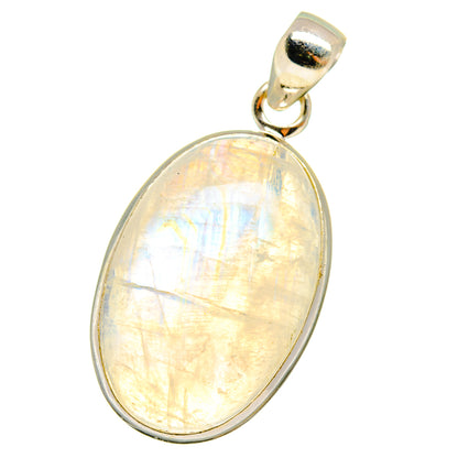 Rainbow Moonstone Pendants handcrafted by Ana Silver Co - PD14623