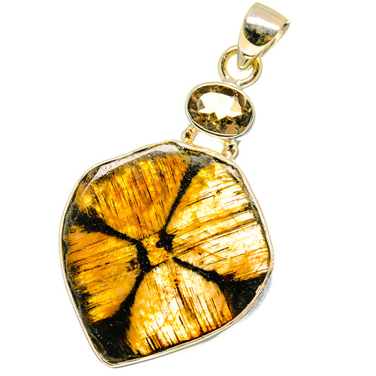 Chiastolite Pendants handcrafted by Ana Silver Co - PD14625
