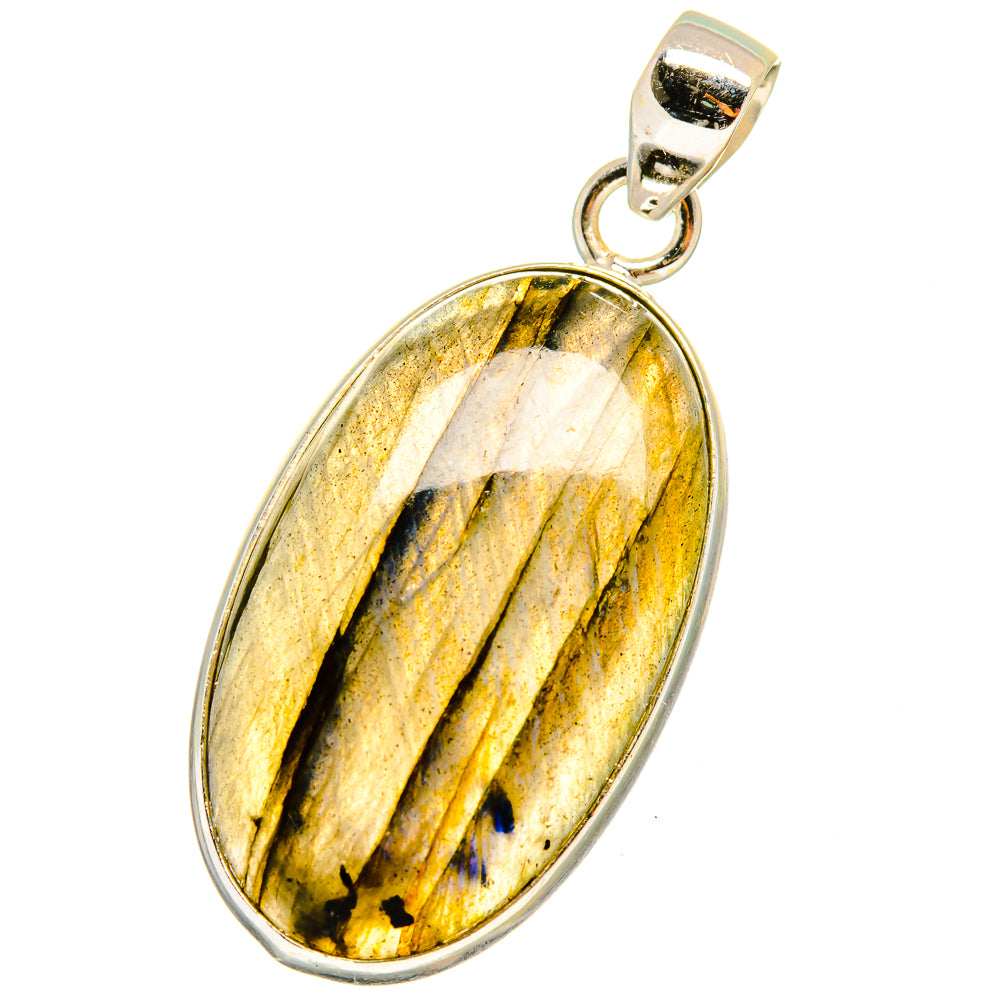 Labradorite Pendants handcrafted by Ana Silver Co - PD14627