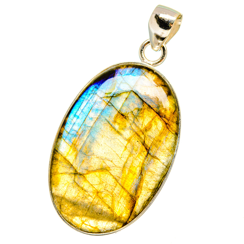 Labradorite Pendants handcrafted by Ana Silver Co - PD14631