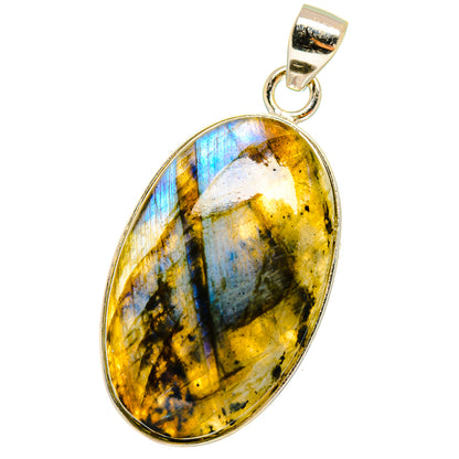 Labradorite Pendants handcrafted by Ana Silver Co - PD14632