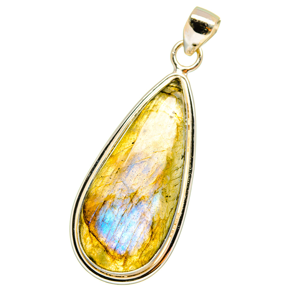 Labradorite Pendants handcrafted by Ana Silver Co - PD14640