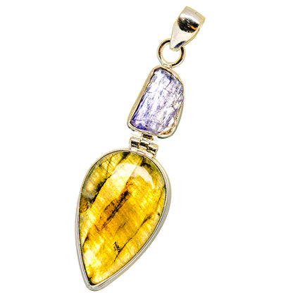 Labradorite Pendants handcrafted by Ana Silver Co - PD14642