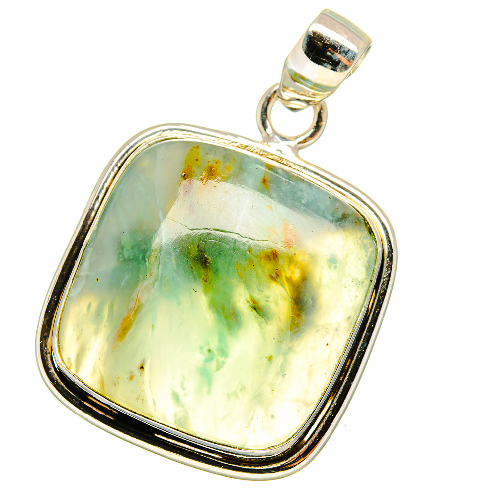 Peruvian Opal Pendants handcrafted by Ana Silver Co - PD14647