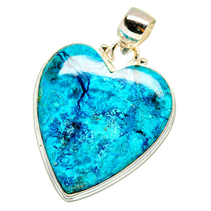 Chrysocolla Pendants handcrafted by Ana Silver Co - PD14654