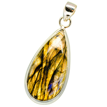 Labradorite Pendants handcrafted by Ana Silver Co - PD14663