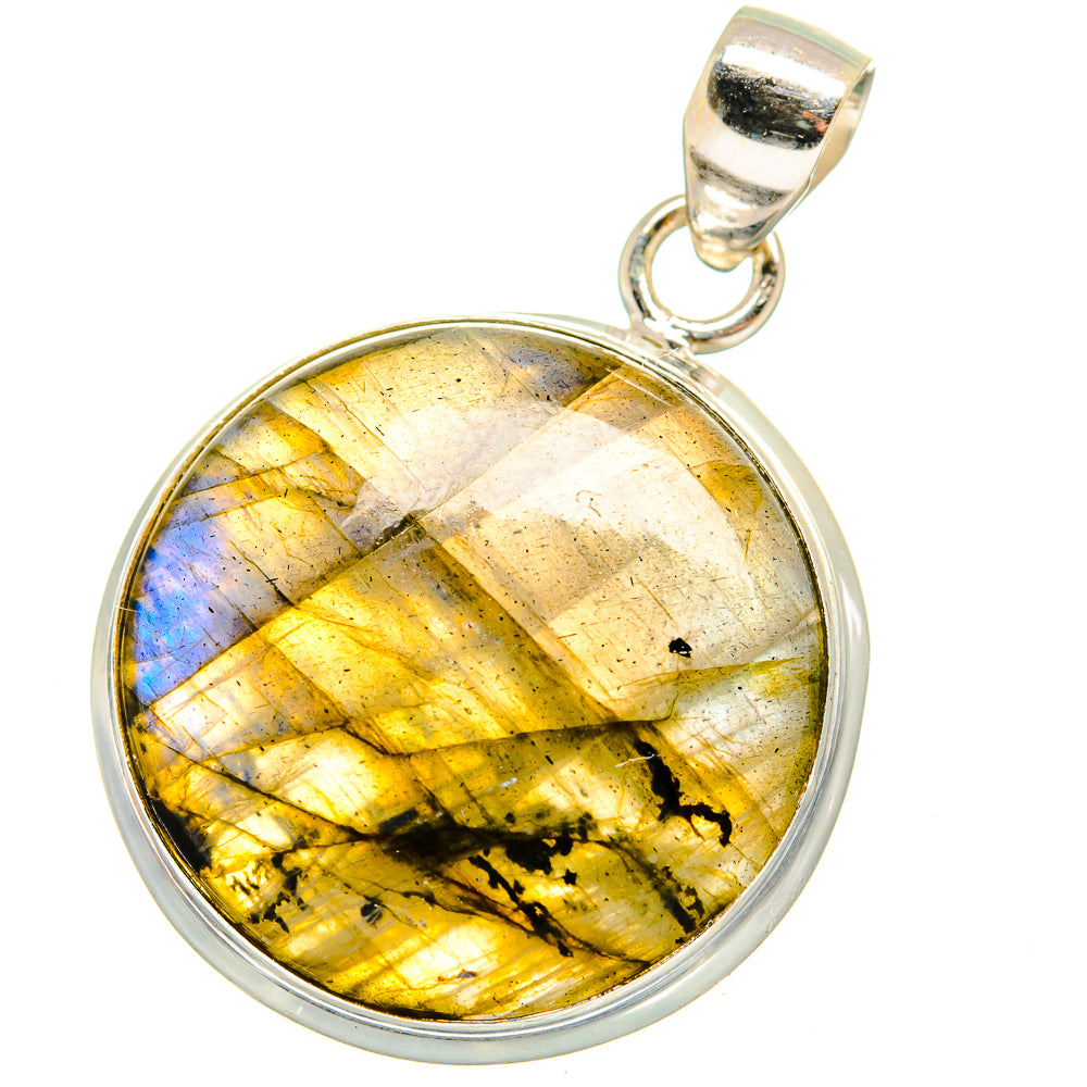 Labradorite Pendants handcrafted by Ana Silver Co - PD14667