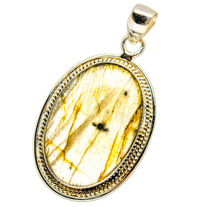 Labradorite Pendants handcrafted by Ana Silver Co - PD14669 - Photo 2