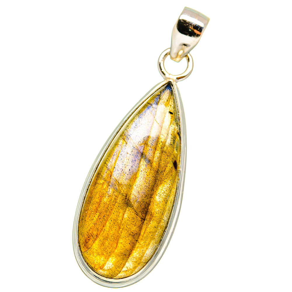 Labradorite Pendants handcrafted by Ana Silver Co - PD14671