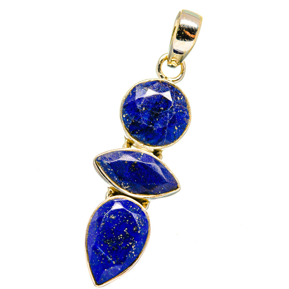 Lapis Lazuli Pendants handcrafted by Ana Silver Co - PD14672