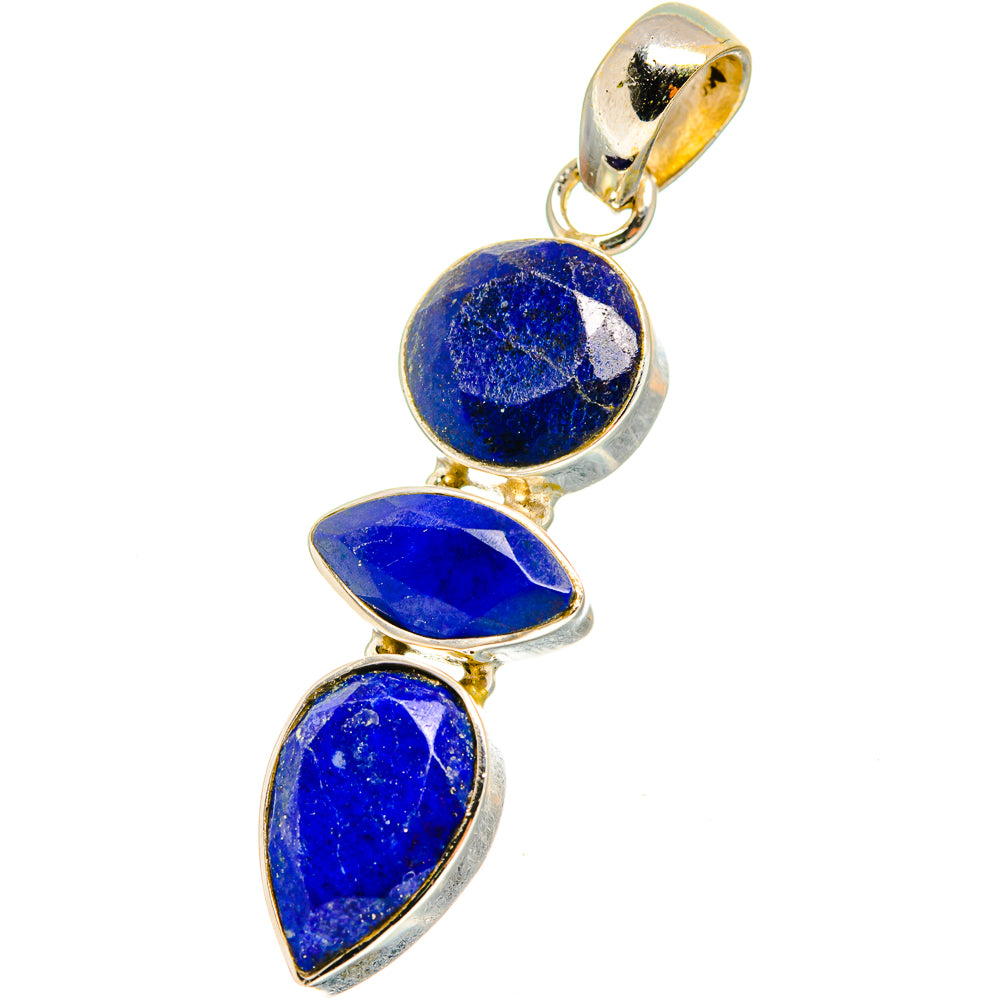 Lapis Lazuli Pendants handcrafted by Ana Silver Co - PD14673