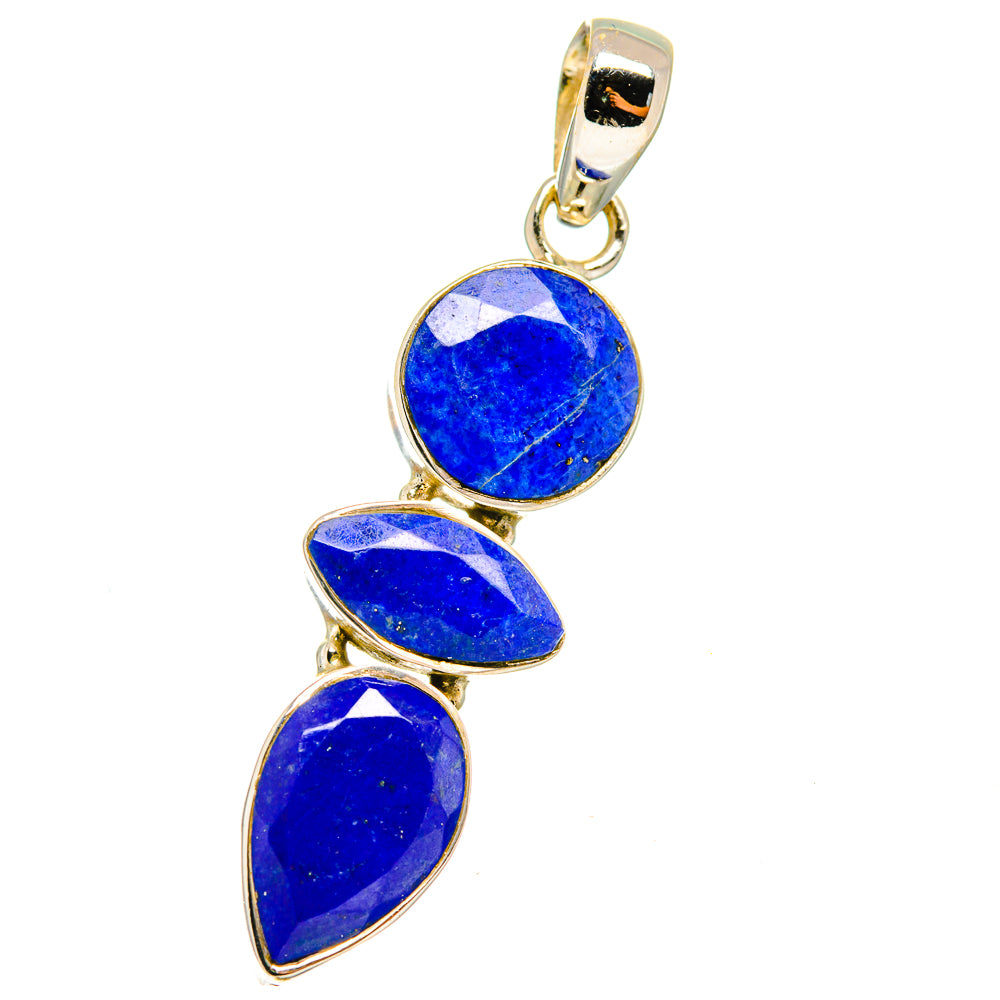 Lapis Lazuli Pendants handcrafted by Ana Silver Co - PD14676