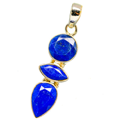 Lapis Lazuli Pendants handcrafted by Ana Silver Co - PD14679