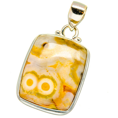 Ocean Jasper Pendants handcrafted by Ana Silver Co - PD14700