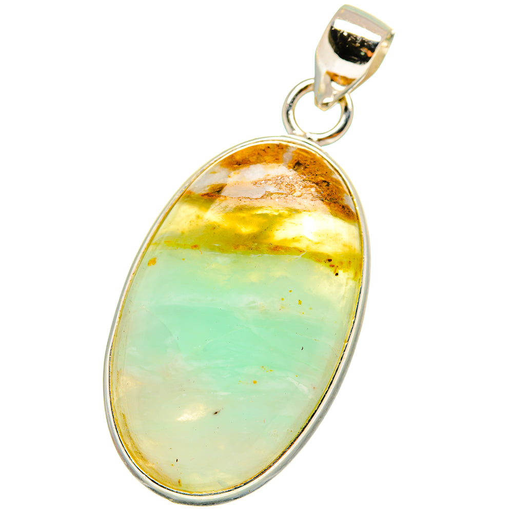 Peruvian Opal Pendants handcrafted by Ana Silver Co - PD14703