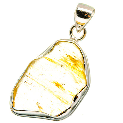 Libyan Desert Glass Pendants handcrafted by Ana Silver Co - PD14716