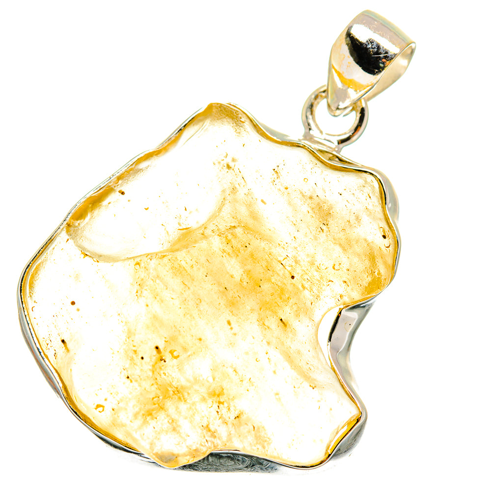 Libyan Desert Glass Pendants handcrafted by Ana Silver Co - PD14718