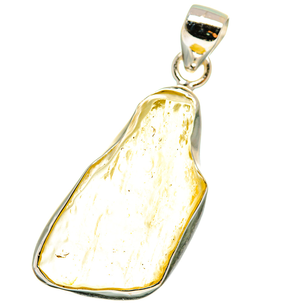 Libyan Desert Glass Pendants handcrafted by Ana Silver Co - PD14719