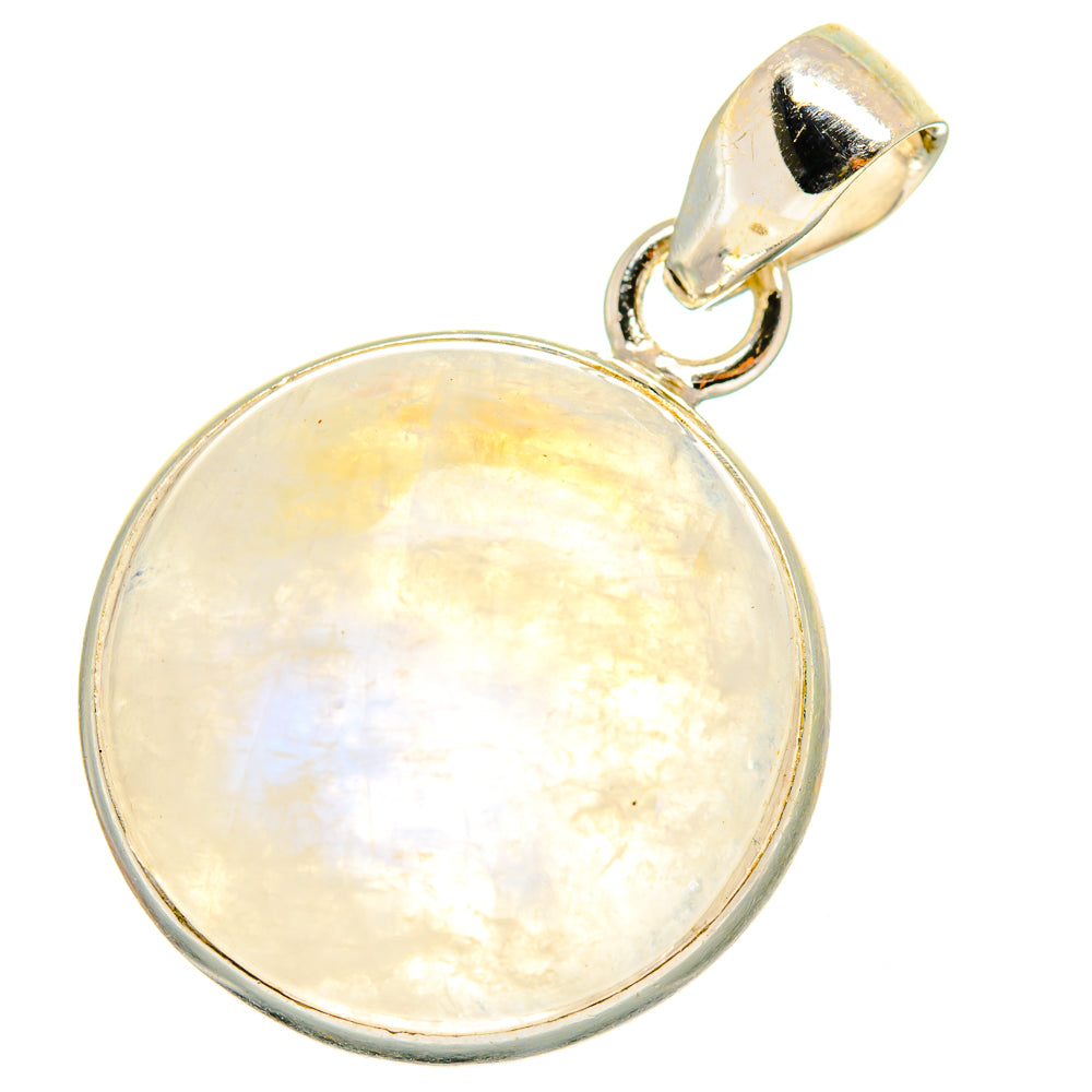 Rainbow Moonstone Pendants handcrafted by Ana Silver Co - PD14724