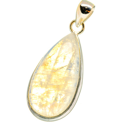 Rainbow Moonstone Pendants handcrafted by Ana Silver Co - PD14729