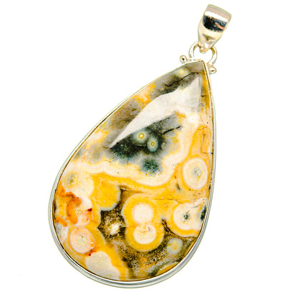 Ocean Jasper Pendants handcrafted by Ana Silver Co - PD14752