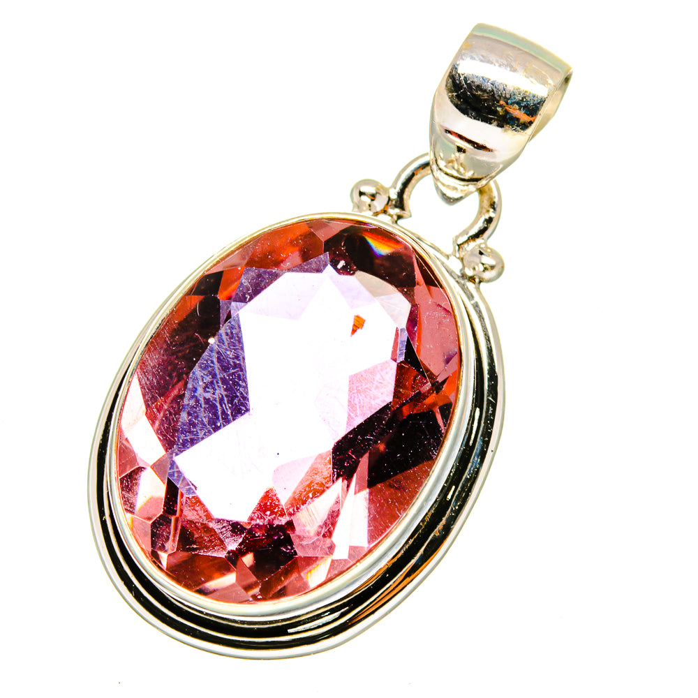 Color Change Alexandrite (Lab.) Pendants handcrafted by Ana Silver Co - PD14760
