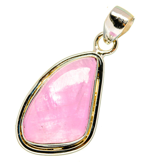 Kunzite Pendants handcrafted by Ana Silver Co - PD14765