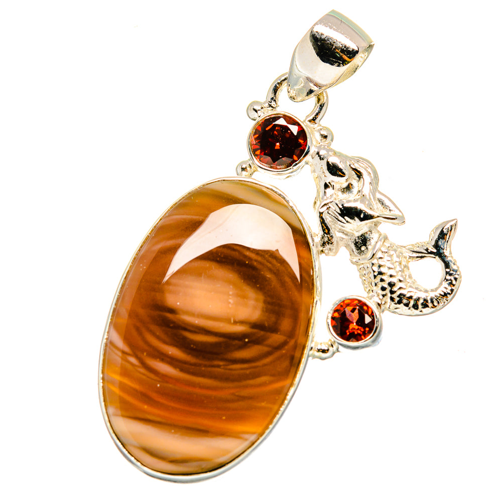 Imperial Jasper Pendants handcrafted by Ana Silver Co - PD14767 - Photo 2