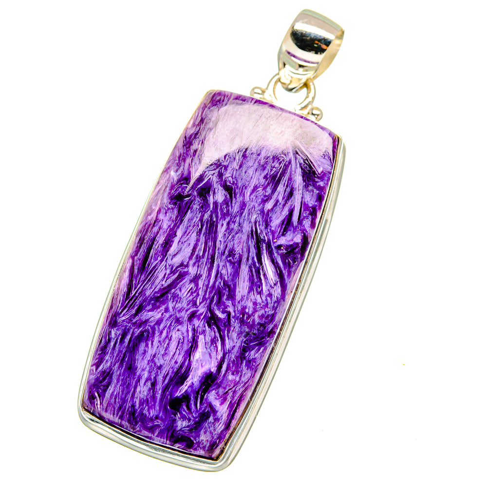 Charoite Pendants handcrafted by Ana Silver Co - PD14775
