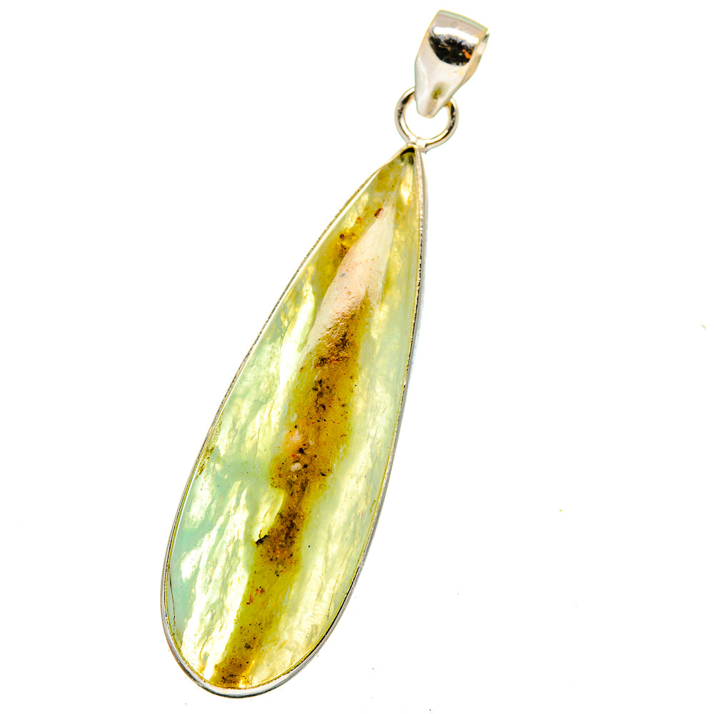 Peruvian Opal Pendants handcrafted by Ana Silver Co - PD14778