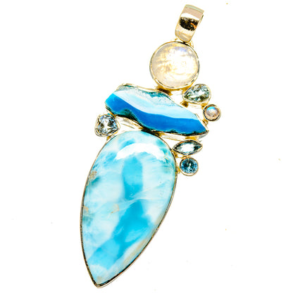 Larimar Pendants handcrafted by Ana Silver Co - PD14781