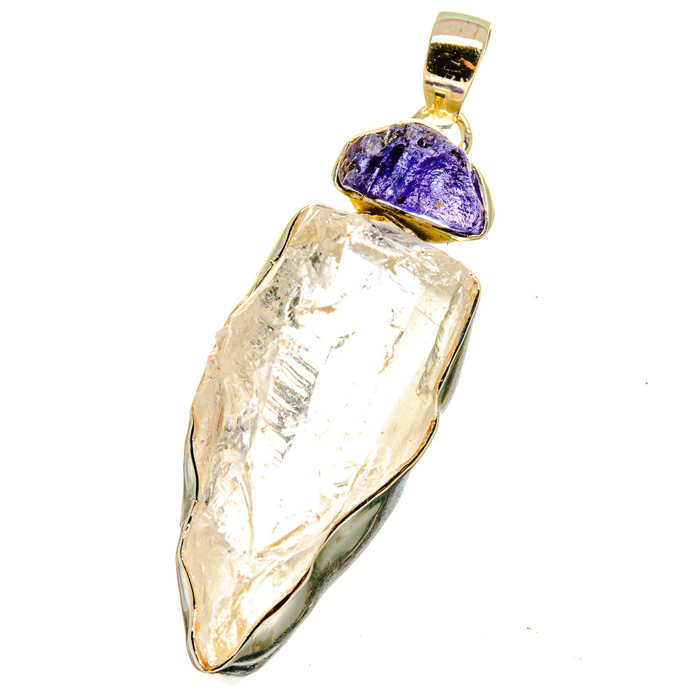 Rainbow Moonstone Pendants handcrafted by Ana Silver Co - PD14785