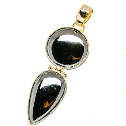Hematite Pendants handcrafted by Ana Silver Co - PD14786
